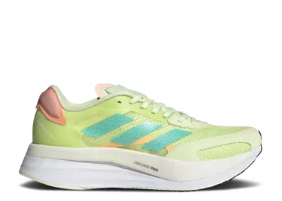 Adidas Originals Adidas Adidas Wmns Adizero Boston 10 'almost Lime Mint Rush' In Green