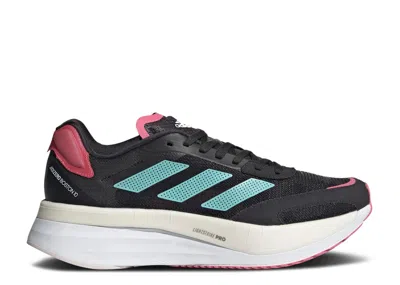 Adidas Originals Adidas Adidas Wmns Adizero Boston 10 'carbon Mint Rose' In Black