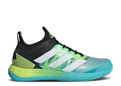 Adidas Originals Adidas Adidas Wmns Adizero Ubersonic 4 Clay Court 'black Pulse Lime' In Multi
