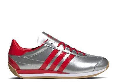 Adidas Originals Adidas Adidas Wmns Country Og 'silver Scarlet'