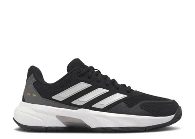 Adidas Originals Adidas Adidas Wmns Courtjam Control 3 'black Silver Metallic'