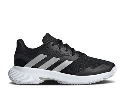 Adidas Originals Adidas Adidas Wmns Courtjam Control 'black Silver Metallic'