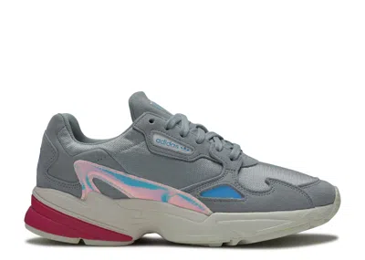 Adidas Originals Adidas Adidas Wmns Falcon 'light Grey Real Magenta' In Gray