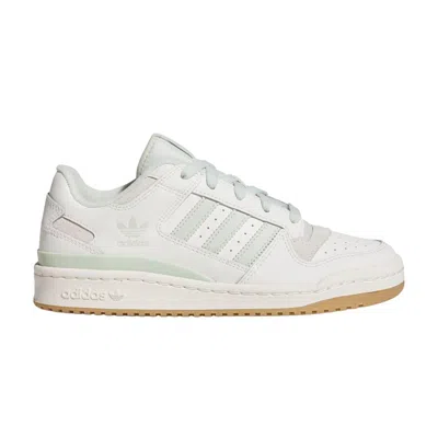 Pre-owned Adidas Originals Adidas Adidas Wmns Forum Low Cl 'cloud White Linen Green' | Women's Size 8