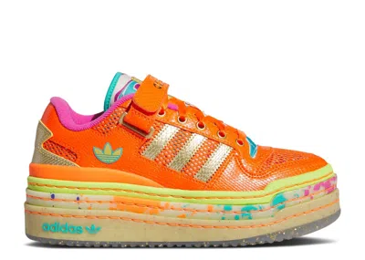 Adidas Originals Adidas Adidas Wmns Forum Low Triple Platform 'carnival' In Orange