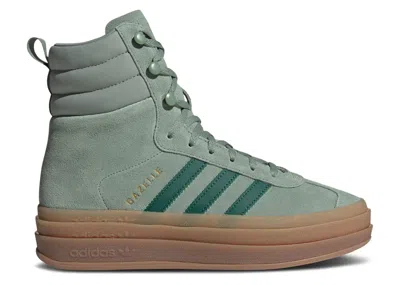 Adidas Originals Adidas Adidas Wmns Gazelle Boot 'silver Green Gum'