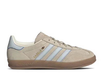 Adidas Originals Adidas Adidas Wmns Gazelle Indoor 'wonder Beige Halo Blue Gum' In Brown