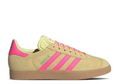 Adidas Originals Adidas Adidas Wmns Gazelle 'yellow Lucid Pink'