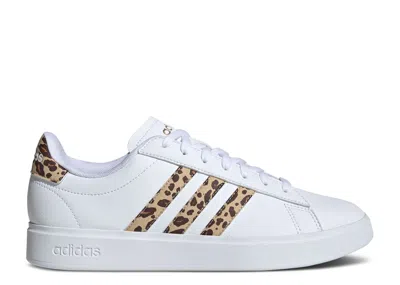 Adidas Originals Adidas Adidas Wmns Grand Court 2.0 'white Leopard'