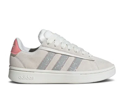 Adidas Originals Adidas Adidas Wmns Grand Court Alpha 'off White Pink Spark' In Gray
