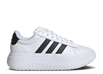 Adidas Originals Adidas Adidas Wmns Grand Court Platform 'white Black'