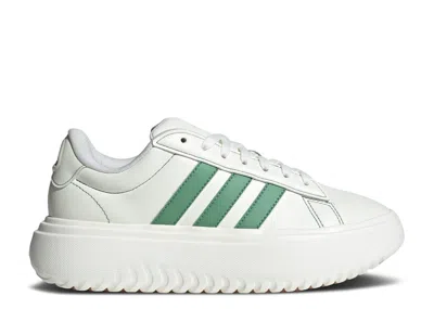 Adidas Originals Adidas Adidas Wmns Grand Court Platform 'white Preloved Green'