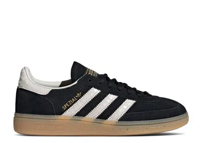 Adidas Originals Handball Spezial Leather Sneakers In Black