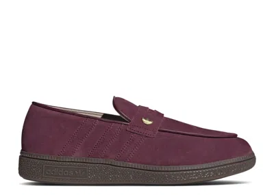 Adidas Originals Adidas Adidas Wmns Handball Spezial Loafer 'maroon Gum' In Red