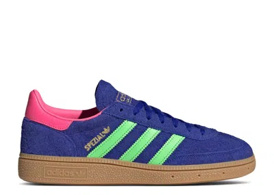 Adidas Originals Adidas Adidas Wmns Handball Spezial 'lucid Blue Lime Burst'