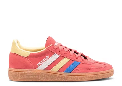 Adidas Originals Adidas Adidas Wmns Handball Spezial 'preloved Scarlet Almost Yellow' In Red