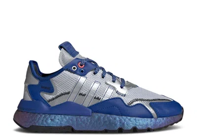 Adidas Originals Adidas Adidas Wmns Nite Jogger 'silver Metallic Royal Blue'
