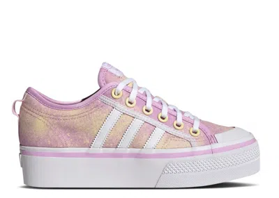 Adidas Originals Adidas Adidas Wmns Nizza Platform 'bliss Lilac Almost Yellow' In Purple