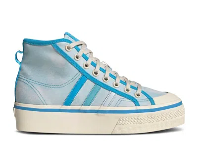 Adidas Originals Adidas Adidas Wmns Nizza Platform Mid 'almost Blue Pantone'