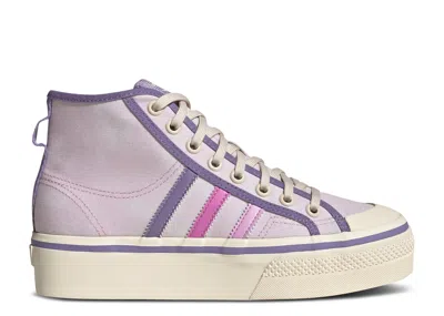 Adidas Originals Adidas Adidas Wmns Nizza Platform Mid 'almost Pink Pulse Lilac'