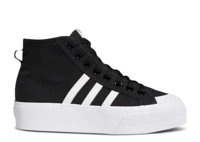Adidas Originals Adidas Adidas Wmns Nizza Platform Mid 'core Black White'