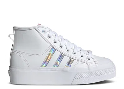 Adidas Originals Adidas Adidas Wmns Nizza Platform Mid 'white Iridescent'