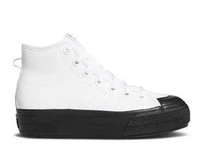 Adidas Originals Adidas Adidas Wmns Nizza Rf Platform Mid 'white Black'