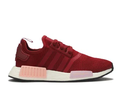Adidas Originals Adidas Adidas Wmns Nmd_r1 'collegiate Burgundy' In Red