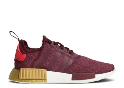 Adidas Originals Adidas Adidas Wmns Nmd_r1 'maroon Gold' In Red