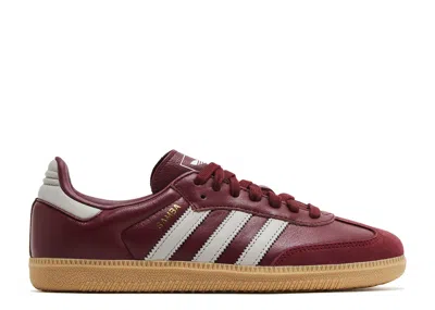 Adidas Originals Adidas Adidas Wmns Samba Og 'burgundy Gum' In Red