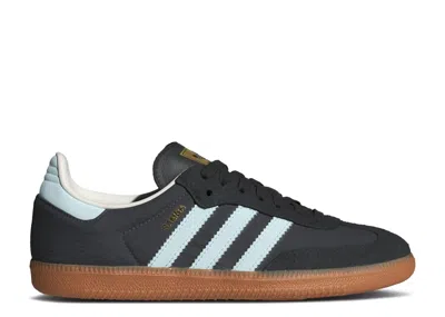 Adidas Originals Adidas Adidas Wmns Samba Og 'carbon Almost Blue Gum' In Black