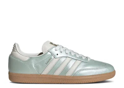 Adidas Originals (wmns) Adidas Samba Og 'linen Green Metallic'