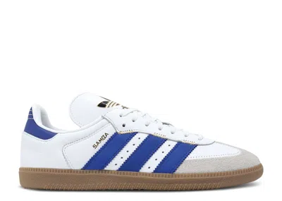 Adidas Originals Adidas Adidas Wmns Samba Og 'oversized Logo - White Semi Lucid Blue'