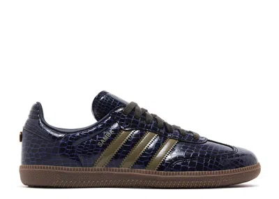 Adidas Originals Adidas Adidas Wmns Samba 'snakeskin Boot' In Blue