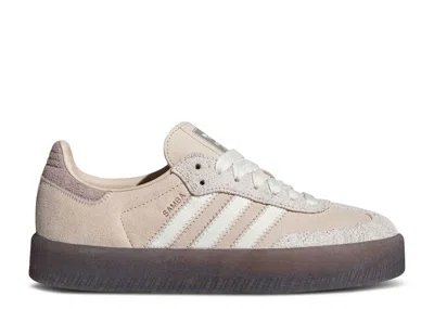 Adidas Originals Adidas Adidas Wmns Sambae 'linen Gum' In White