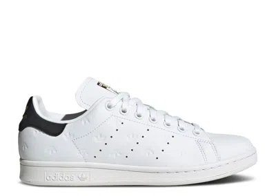 Adidas Originals Adidas Adidas Wmns Stan Smith 'allover Debossed Trefoils - White Black'