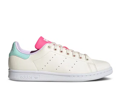 Adidas Originals Adidas Adidas Wmns Stan Smith 'cream Pink Mint' In White