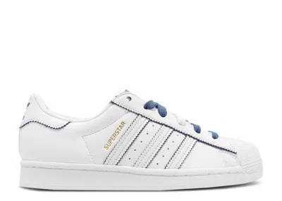 Adidas Originals Adidas Adidas Wmns Superstar 'white Altered Blue'