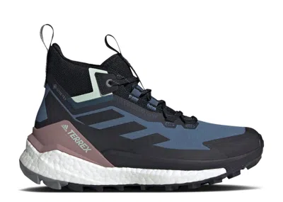 Adidas Originals Adidas Adidas Wmns Terrex Free Hiker 2 Gore-tex 'wonder Steel Black' In Blue