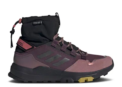 Adidas Originals Adidas Adidas Wmns Terrex Hikster Mid Cold.rdy 'shadow Maroon Purple' In Red