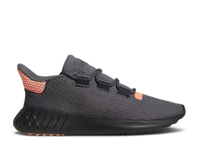 Adidas Originals Adidas Adidas Wmns Tubular Dusk 'grey Coral' In Gray