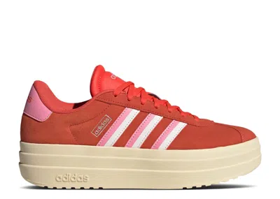 Adidas Originals Adidas Adidas Wmns Vl Court Bold 'bright Red Bliss Pink Cloud White' In Orange