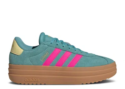 Adidas Originals Adidas Adidas Wmns Vl Court Bold 'powder Teal Shock Pink' In Blue