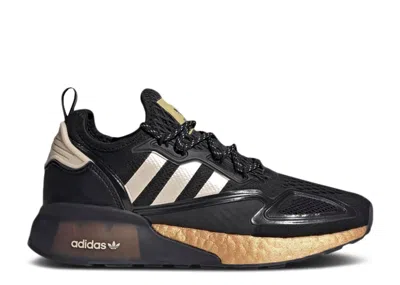 Adidas Originals Adidas Adidas Wmns Zx 2k Boost 'black Gold Metallic'