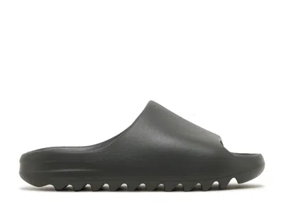 Adidas Originals Adidas Adidas Yeezy Slides 'dark Onyx' In Black