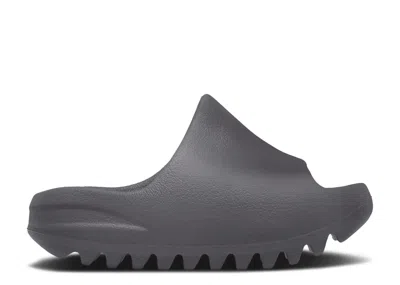 Adidas Originals Adidas Adidas Yeezy Slides Kids 'granite' In Gray