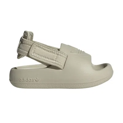 Pre-owned Adidas Originals Adidas Adifom Adilette Slide J 'putty Grey' | Kid's Size 3
