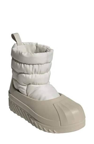 Adidas Originals Adidas Adifom Superstar Winter Boot In Alumina/wonder Beige/alumina