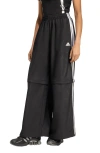 Adidas Originals Adidas Adilenium Season 4 Teamgeist Oversize Recycled Polyester Track Pants In Black