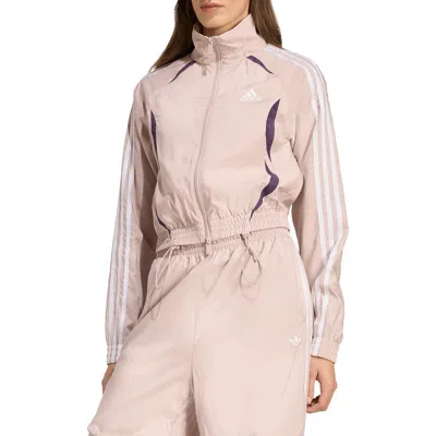 Adidas Originals Adidas Adilenium Season 4 Teamgeist Slim Fit Track Top In Pink